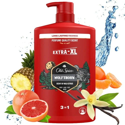 Męski Żel pod prysznic 3w1 Old Spice Wolfthorn 1l