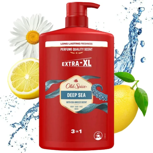 Męski Żel pod prysznic 3w1 Old Spice Deep Sea 1000ml