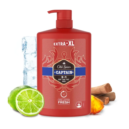 Męski Żel pod prysznic 3w1 Old Spice Captain 1000ml
