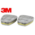 Pochłaniacz przeciwpyłowy, przeciw oparom 3M 6057 2 szt.