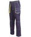 Spodnie robocze męskie do pasa Brixston Spark granatowy -  seledyn