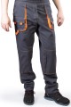 Spodnie robocze do pasa Brixston Spark ciemna stal
