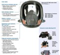 Maska pełna  3M Serii 6000  - 6700/6800/6900