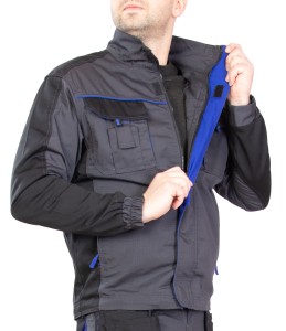 Bluza robocza męska Seven Kings Topaz stalowa