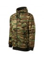 Bluza męska moro Malfini Camo Zipper 19