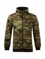 Bluza męska moro Malfini Camo Zipper 19
