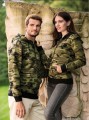 Bluza męska moro Malfini Camo Zipper 19