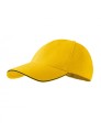Czapka z daszkiem 6p-306   K04 - żółty