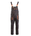 Robocze męskie ogrodniczki Brixton Spark czarne