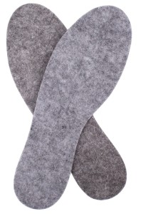 Wkładki filcowe do butów