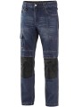 Spodnie robocze męskie dżinsowe CXS Nimes I niebieskie