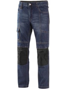 Spodnie robocze męskie dżinsowe CXS Nimes niebieskie 