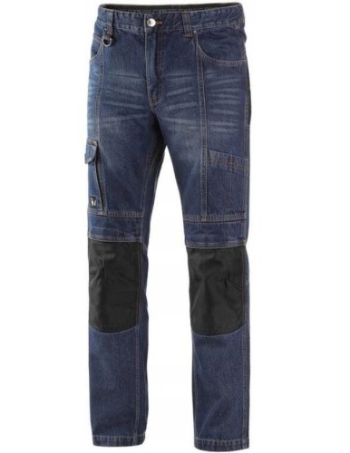 Spodnie robocze męskie dżinsowe CXS Nimes I niebieskie