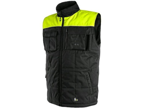 Kamizelka męska cxs Seattle czarno-żółta