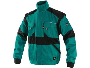 Bluza robocza męska CXS Luxy Eda zielono - czarna