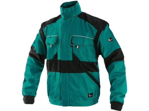 Bluza robocza męska CXS Luxy Eda zielono - czarna