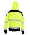 Kurtka robocza męska ostrzegawcza Brixton Flash Softshell BF010