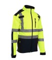Kurtka robocza Softshell Brixton Flash BF005 ostrzegawcza