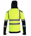 Kurtka robocza Softshell Brixton Flash BF005 ostrzegawcza