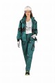 Spodnie robocze damskie CXS Luxy Elena zielone