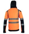 Kurtka robocza Softshell Brixton Flash BF005 ostrzegawcza