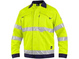 Kurtka robocza męska ostrzegawcza CXS Norwich żółta