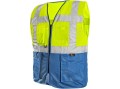 Kamizelka robocza męska ostrzegawcza CXS Bolton żółta
