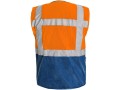 Kamizelka ostrzegawcza męska CXS Bolton pomarańczowa