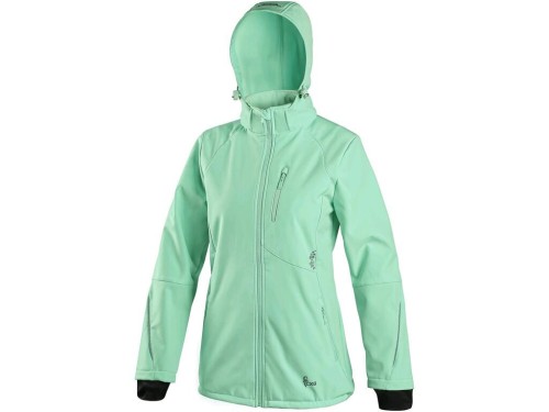 Kurtka damska softshell CXS Nevada, miętowa