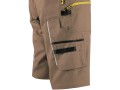 Szorty robocze męskie cxs stretch beżowe