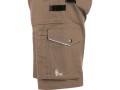 Szorty robocze męskie cxs stretch beżowe