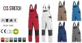 Spodnie robocze męskie ogrodniczki CXS Stretch