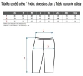 Spodnie damskie krótkie 3/4  legginsy CXS Mia