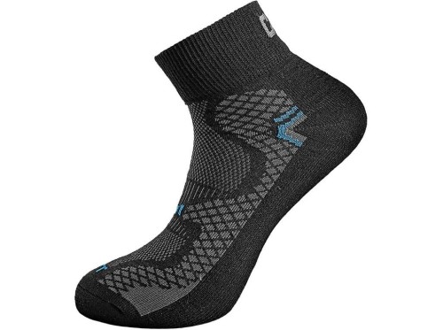 Skarpety męskie CXS Soft czarno-niebieskie