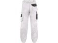 Spodnie robocze męskie CXS Luxy Josef białe