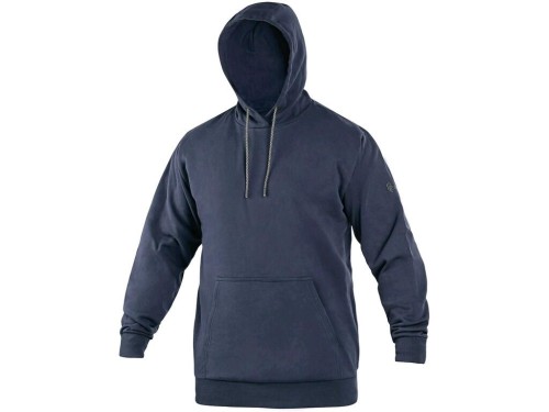 Bluza męska z kapturem CXS Aryn granatowa