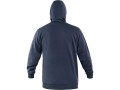 Bluza męska z kapturem CXS Aryn granatowa
