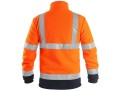 Bluza polarowa męska ostrzegawcza CXS Preston pomarańczowa