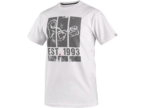 Koszulka męska, t-shirt z logo CXS biała