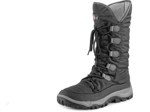 Wysokie buty zimowe damskie CXS Winter Lady, czarne