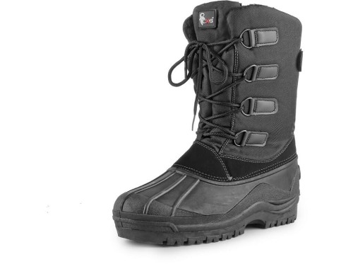 Wysokie buty zimowe męskie CXS Winter Frost, czarne