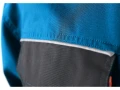 Bluza robocza męska CXS  Sirius Lucius,  niebiesko-szara