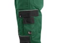 Spodnie robocze męskie CXS Orion Teodor zielone