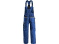 Spodnie robocze męskie ogrodniczki CXS Orion Krystof niebieskie