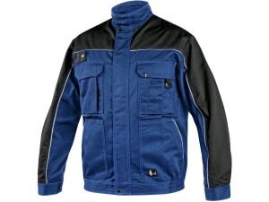 Bluza robocza męska  CXS Orion Otakar  niebiesko-czarna