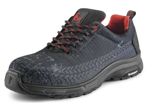 Buty robocze damskie/męskie CXS Michelin Sarno S3 szaro-czarne