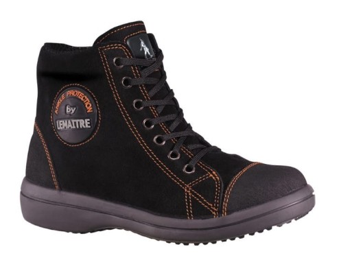 Buty ochronne damskie Vitamine high s3 black src