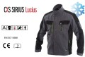 Bluza robocza męska zimowa CXS Sirius Lucius, szaro-zielona