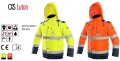 Kurtka robocza męska ostrzegawcza CXS Luton 2w1 żółta