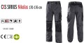 Spodnie robocze męskie CXS Sirius Nikolas, 170cm-176cm, szaro-zielone